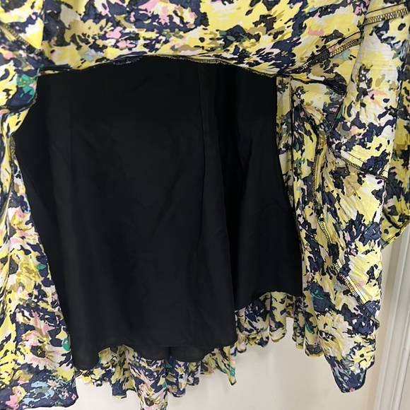 vintage Cottage Floral  Cute Drop Waist Dress Size 12 - Picture 7 of 11